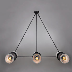 Eclipse Chandelier | Matt Black - View 10