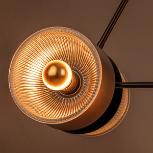 Eclipse Chandelier | Matt Black - View 18