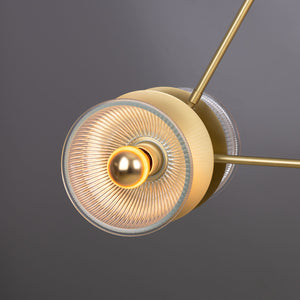 Eclipse Chandelier | Matt Black - View 2