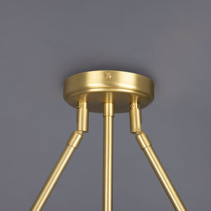 Eclipse Chandelier | Matt Black - View 4