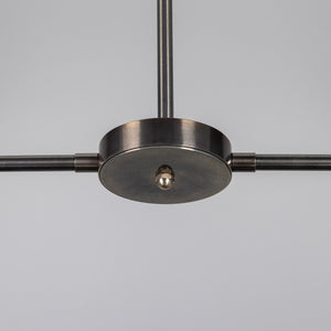 Salvador Island Bar Chandelier with Brass Shades - View 15