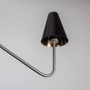 Salvador Island Bar Chandelier with Brass Shades - View 16