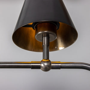 Salvador Island Bar Chandelier with Brass Shades - View 21