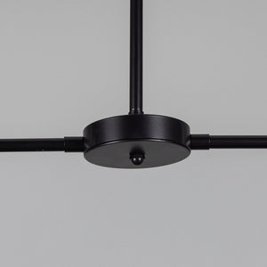 Salvador Island Bar Chandelier with Brass Shades - View 32