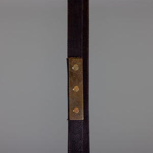 Holmes Linear Island Pendant with Leather Straps, Five-Light - View 17