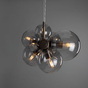 Moriarty Linear Island Pendant Light, Nine-Light - View 15