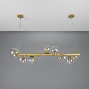 Moriarty Linear Island Pendant Light, Nine-Light - View 18