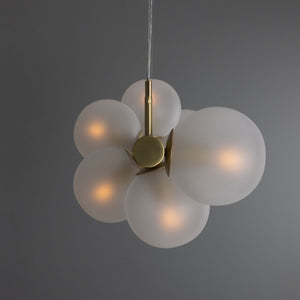 Moriarty Linear Island Pendant Light, Nine-Light - View 26