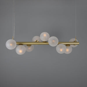 Moriarty Linear Island Pendant Light, Nine-Light - View 23