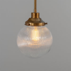 Genoa Eight Light Prismatic Glass Chandelier, 109cm IP20 - View 7