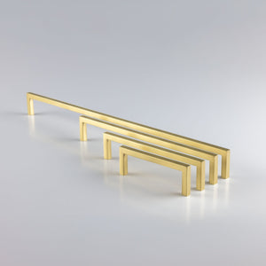 Cobh Modern Brass Pull Handle 50cm