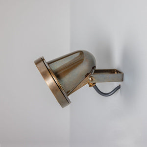 Thames Outdoor Brass Spotlight IP64 - View 4