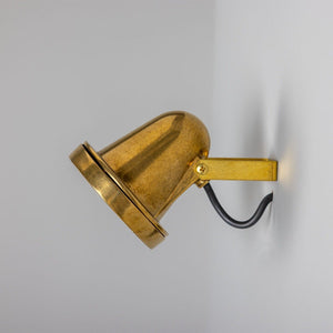 Thames Outdoor Brass Spotlight IP64 - View 9