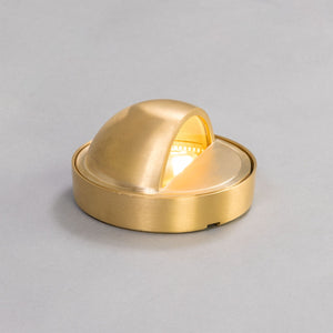 Ancona Wall-mounted Brass Pathway Light 8.7cm IP65 - View 7