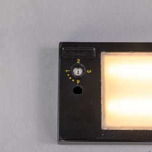 Cebu Brass Grille Wall Light 23cm IP65 - View 4