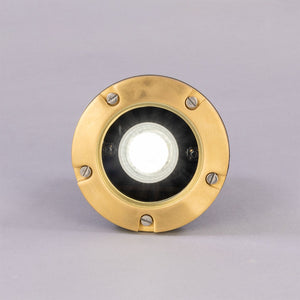 Antwerp Brass Adjustable Ground Spot 15cm IP65 - View 4