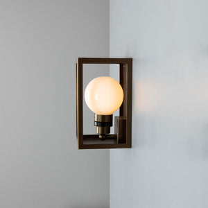 Hamilton Outdoor Box Lantern Wall Light IP65 - View 10