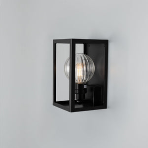 Hamilton Outdoor Box Lantern Wall Light IP65 - View 5