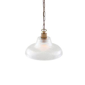 London Prismatic Railway Glass Pendant Light 30cm - View 3