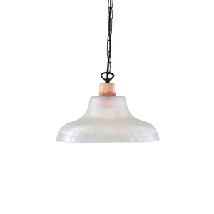 London Prismatic Railway Glass Pendant Light 30cm - View 17