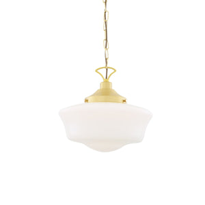 1920's Schoolhouse Pendant Light 35cm IP20 - View 14