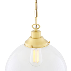 Riad Clear Globe Pendant Light 30cm - View 12