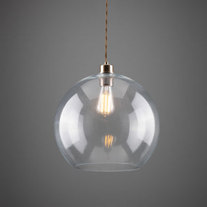 Eden Clear Sphere Pendant 35cm - View 6