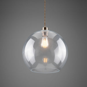 Eden Clear Sphere Pendant 35cm - View 8