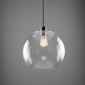 Eden Clear Sphere Pendant 35cm - View 10