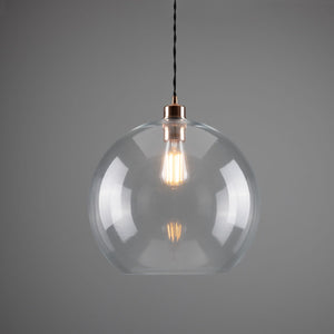 Eden Clear Sphere Pendant 35cm - View 17