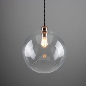 Eden Clear Sphere Pendant 35cm - View 19
