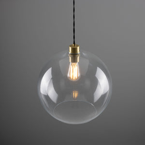 Eden Clear Sphere Pendant 35cm - View 16