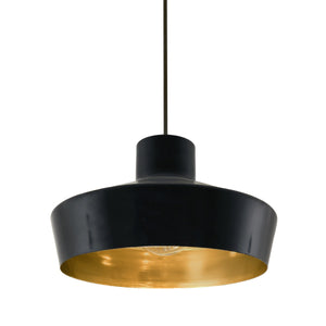 Passion Modern Brass Shade Pendant Light 32cm - View 2