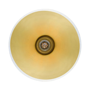 Passion Modern Brass Shade Pendant Light 32cm - View 6