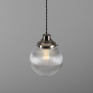 Stanley Prismatic Globe Pendant Light 20cm IP20 - View 6