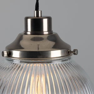 Stanley Prismatic Globe Pendant Light 20cm IP20 - View 8