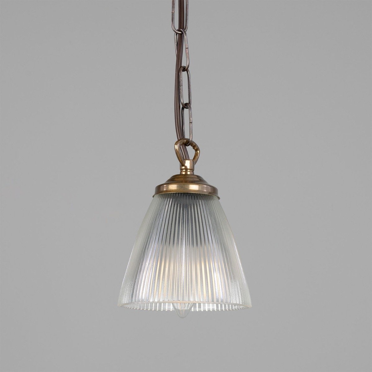 Gadar Small Prismatic Glass Pendant Light 12cm - Main View