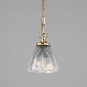 Gadar Small Prismatic Glass Pendant Light 12cm - View 9