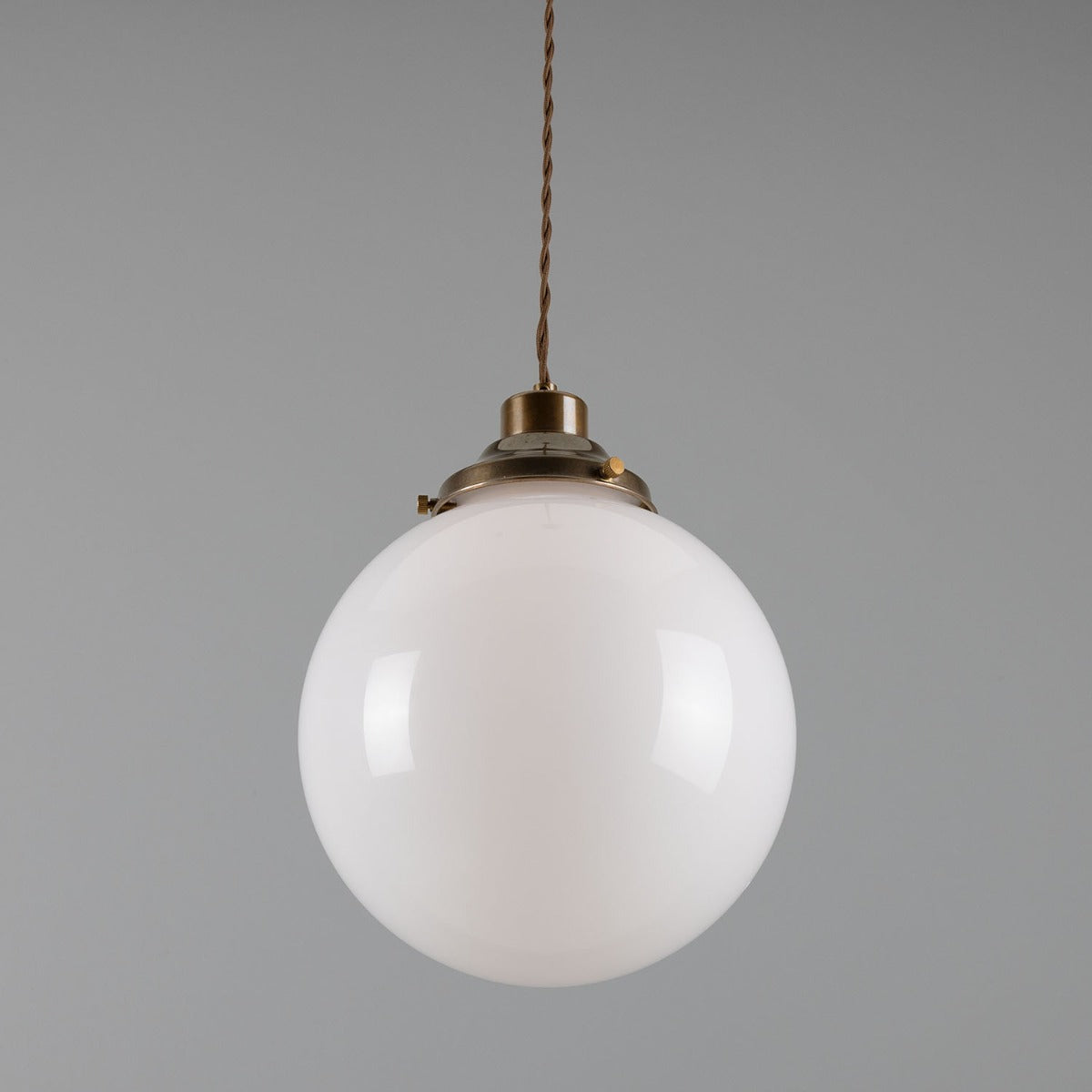 Gentry Opal Globe Pendant Light 25cm IP20 - View 2