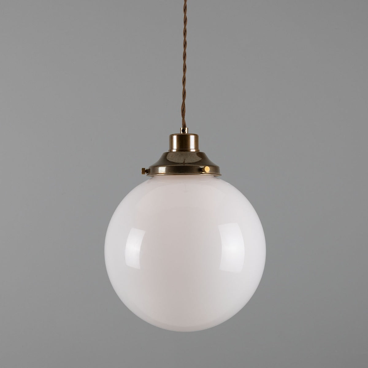 Gentry Opal Globe Pendant Light 25cm IP20 - Main View