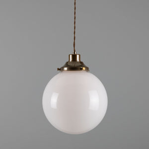 Gentry Opal Globe Pendant Light 25cm IP20 - Main View