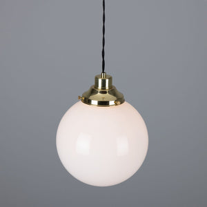 Gentry Opal Globe Pendant Light 25cm IP20 - View 11