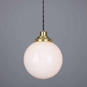 Gentry Opal Globe Pendant Light 25cm IP20 - View 12