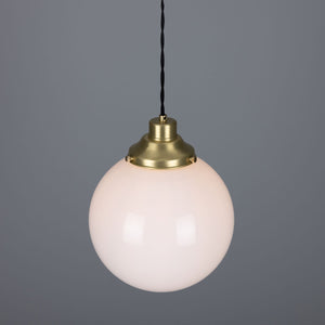 Gentry Opal Globe Pendant Light 25cm IP20 - View 14