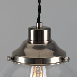 Virginia 20cm Globe Pendant | Antique Brass - View 12