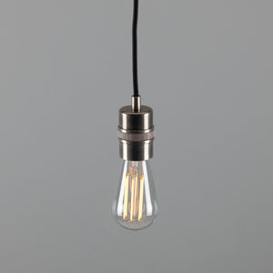 Devon Minimalist Bulb Brass Pendant Light 4.5cm IP20 - View 6