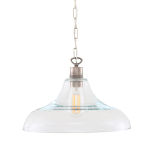 Clifton Railway Clear Glass Pendant - View 6