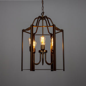 Portroe Indoor Hanging Pendant Lantern, 4-6 Light - View 7