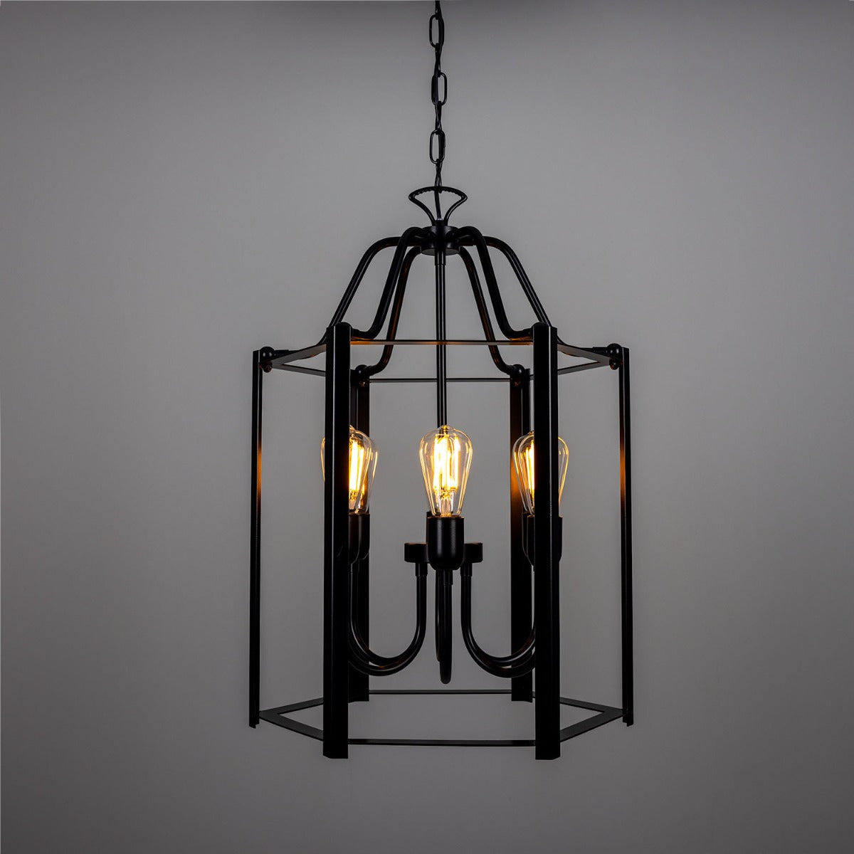 Portroe Indoor Hanging Pendant Lantern, 4-6 Light - View 2