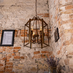 Portroe Indoor Hanging Pendant Lantern, 4-6 Light - View 10